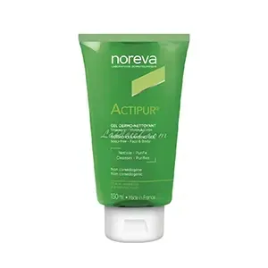 Gel dermo-nettoyant pour peaux sensibles à imperfections, Non comédogène, Actipur, Noreva