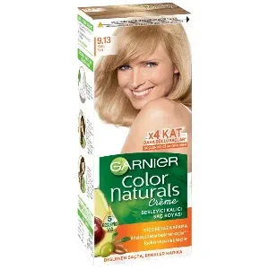 Coloration pour cheveux, Color naturals crème, Garnier, 9.13 Blond clair cendré