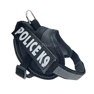 Harnais pour chien en tissu, Petit chien, Police K9, XS