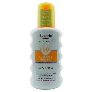 Protection solaire en spray pour peaux sensibles, SPF50+, Eucerin, 200ml