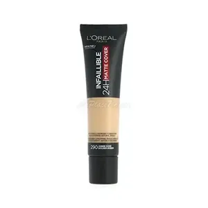 Fond de teint liquide, Infaillible, Matte cover, L'Oréal, 290 Ambre doré