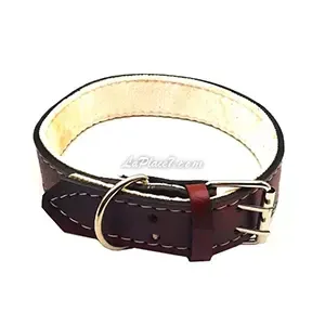 Collier pour chien à clous en cuir, Grand chien, 62cm