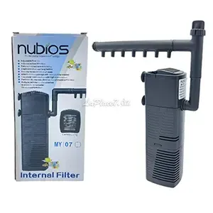 Pompe de filtration d'eau pour aquarium, Nubios, My 07, 7w