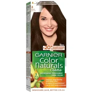 Coloration pour cheveux, Color naturals crème, Garnier, 4 Châtain
