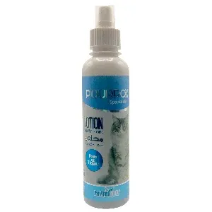 Lotion antiparasitaire pour chat, Poux et tiques, Pourrox, 250ml