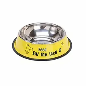 Gamelle pour chien et chat en inox, 13cm