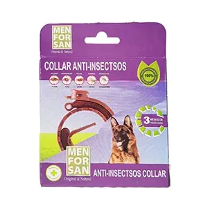 Collier pour chien anti-insectes à triple action, Men For San, 57cm
