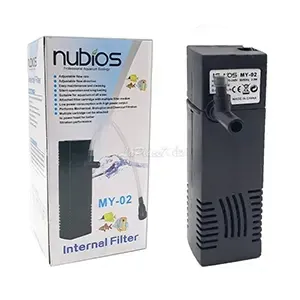 Pompe de filtration d'aquarium pour poissons, Nubios, My-02, 2,5w