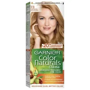 Coloration pour cheveux, Color naturals crème, Garnier, 7.3 Blond noisette
