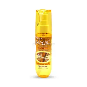 Sérum anti-frizz sans rinçage pour cheveux secs et rebelles, Top Magic