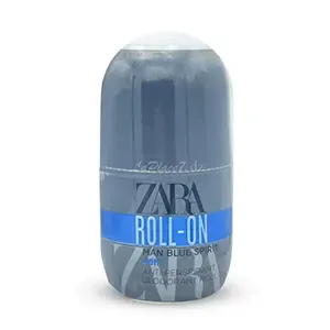 Déodorant à bille pour homme, Anti-Perspirant 48H, Man Blue Spirit, Zara, 50 ml