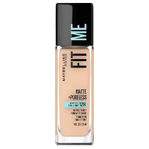Fond de teint matte pour peau normale à grasse, tenue jusqu'à 12h, Fit Me, Maybelline, 115 Ivoire, 30 ml