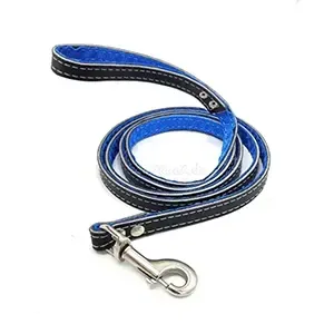 Laisse pour chien longue de dressage en cuir, 2,4m