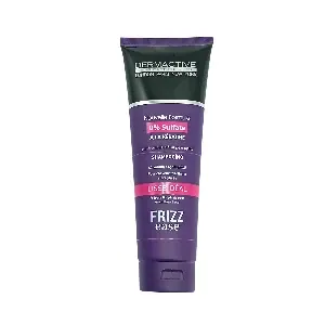 Shampoing pour cheveux frizzés et fragilisés à la kératine, Sans sulfate, Dermactive, 250ml