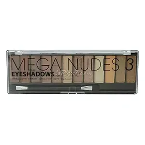 Palette de fard à paupière, Mega nudes 3, Technic, 12 Couleurs