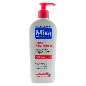 Lotion corporelle hydratante pour peau très sèche, Urée 5% et panthénol, Urea Cica Repair+, Mixa, 250ml