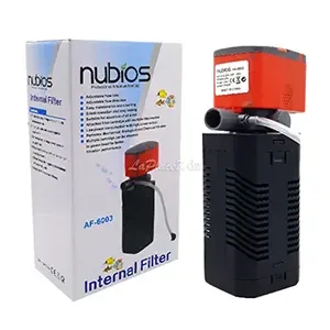 Pompe de filtration d'eau d'aquarium pour poissons , Nubios, AF-6003, 20w