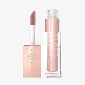 Gloss à lèvre à l'acide hyaluronique, Lifter Gloss, Maybelline, 5,4ml, 002 Ice