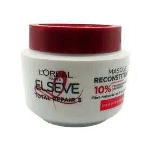 Masque reconstituant pour cheveux très abîmés, Céramide, Total repair 5, Elseve, L'Oréal, 310ml